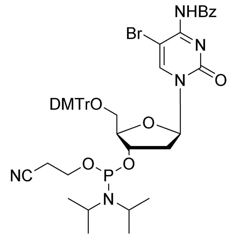 5-Br-dC CE-Phosphoramidite, 250 mg, ABI (8 mL / 20 mm Septum)